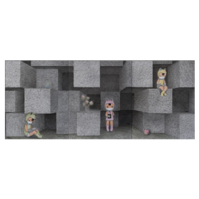 Grey Cube: Bud, Flower, Fruit